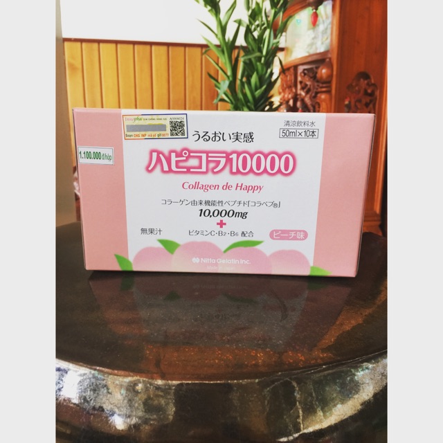 🍑[TẶNG QUÀ] Collagen Nước Nhật Collagen De Happy 10000mg H/10ch 🍑 Nước Uống Đẹp Da Collagen Của Nhật Dạng Collagen Nước | BigBuy360 - bigbuy360.vn