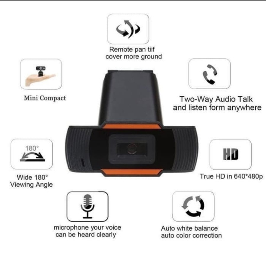 Camera Webcam Hd M-tech Wb-300 640x480p | BigBuy360 - bigbuy360.vn