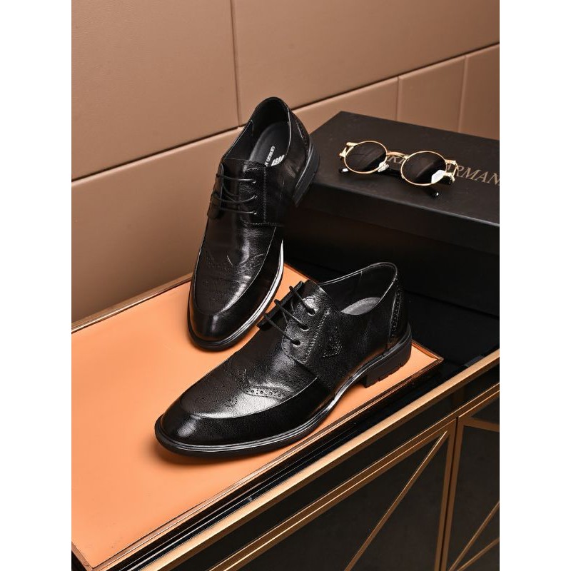 Giày lười nam da cao cấp ARMANI