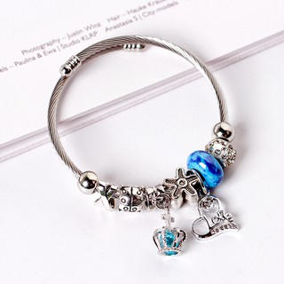 Vòng tay Charm vương miện