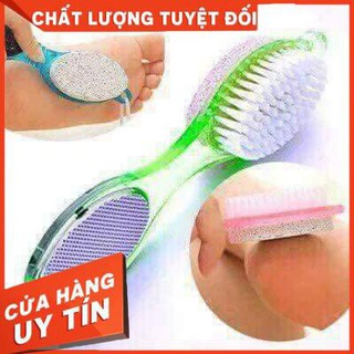 [XẢ KHO+FREE SHIP] Dụng Cụ Chà Gót Chân 2in1