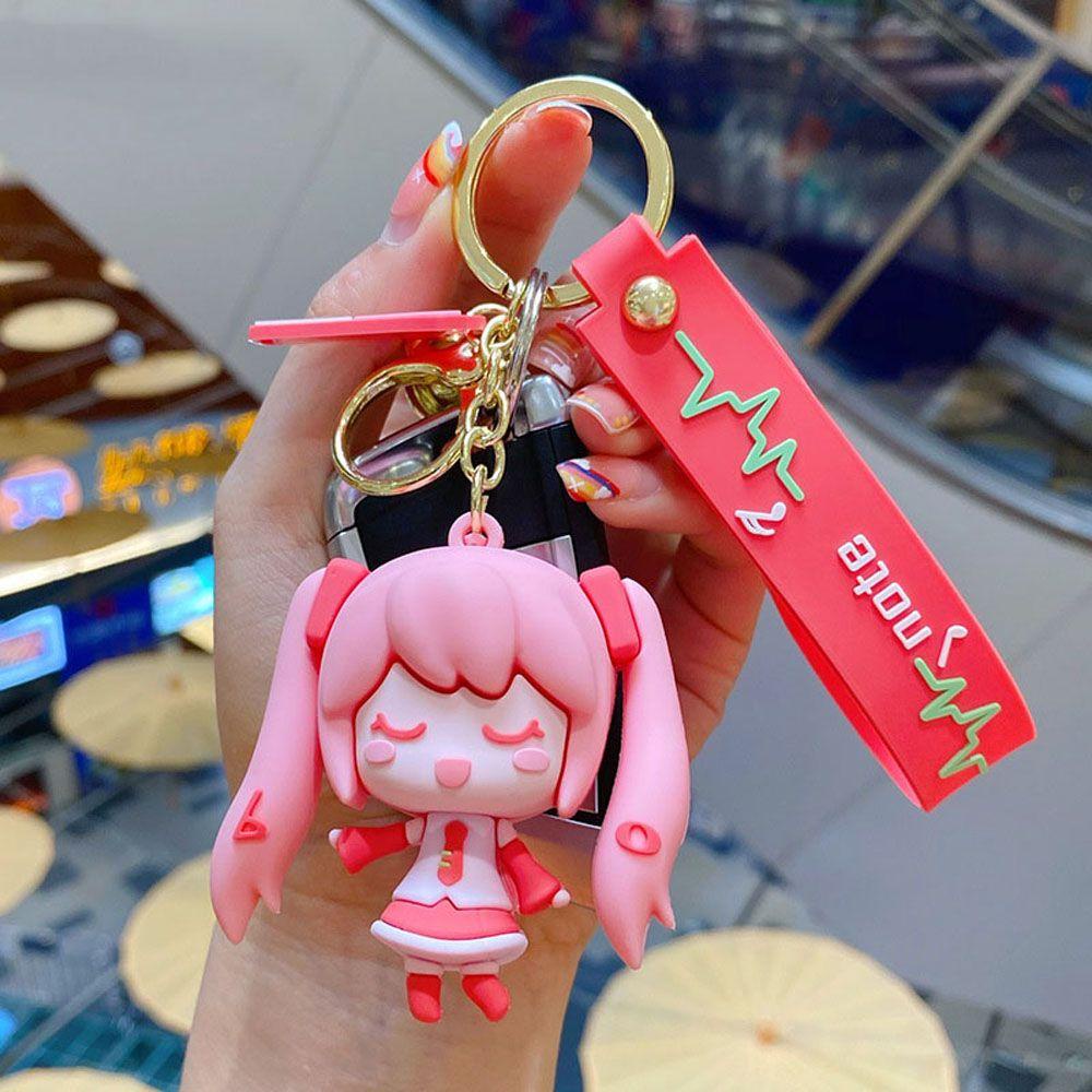 Móc Khóa Hình Nhân Vật Hatsune Miku Thời Trang