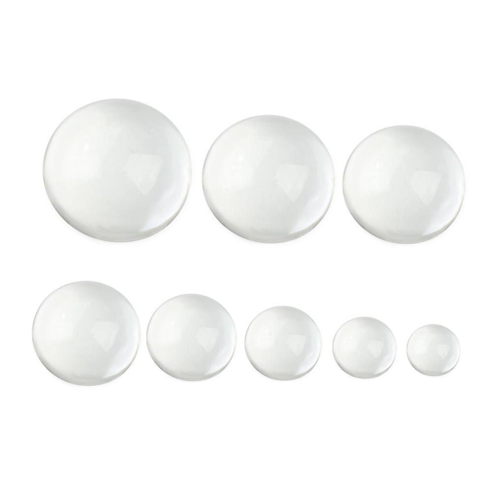 Set 20 Mắt Kính Trong Suốt Kích Thước 6~20mm Dành Cho Búp Bê