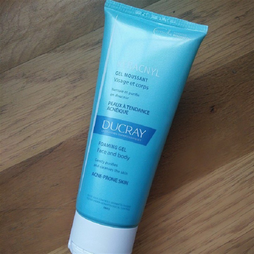 SỮA RỬA MẶT CHO DA DẦU MỤN DUCRAY KERACNYL GEL