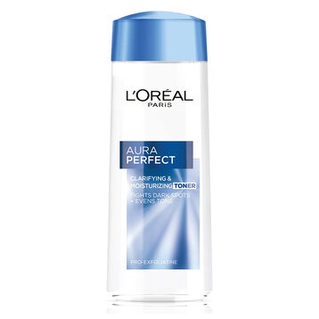 Nước Hoa Hồng L'Oreal Dưỡng Sáng Mịn Da 200ml Aura Perfect Clarifying & Moisturising Toner