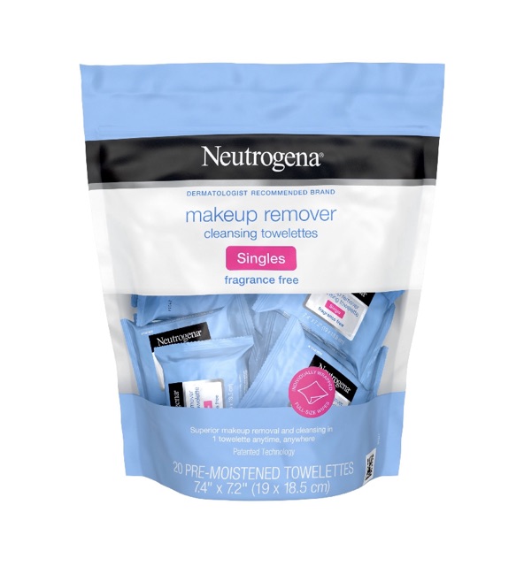 Khăn giấy ướt tẩy trang Neutrogena Make up Remover Cleansing Towelettes