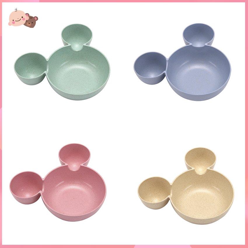 Dĩa ăn làm bằng nhựa dẻothiết kế chia ngăn tiện dụng