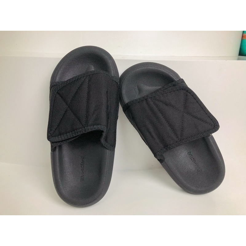 Dép nam nữ quai dán đế bánh mì cực êm chân, chống nước hot 2022