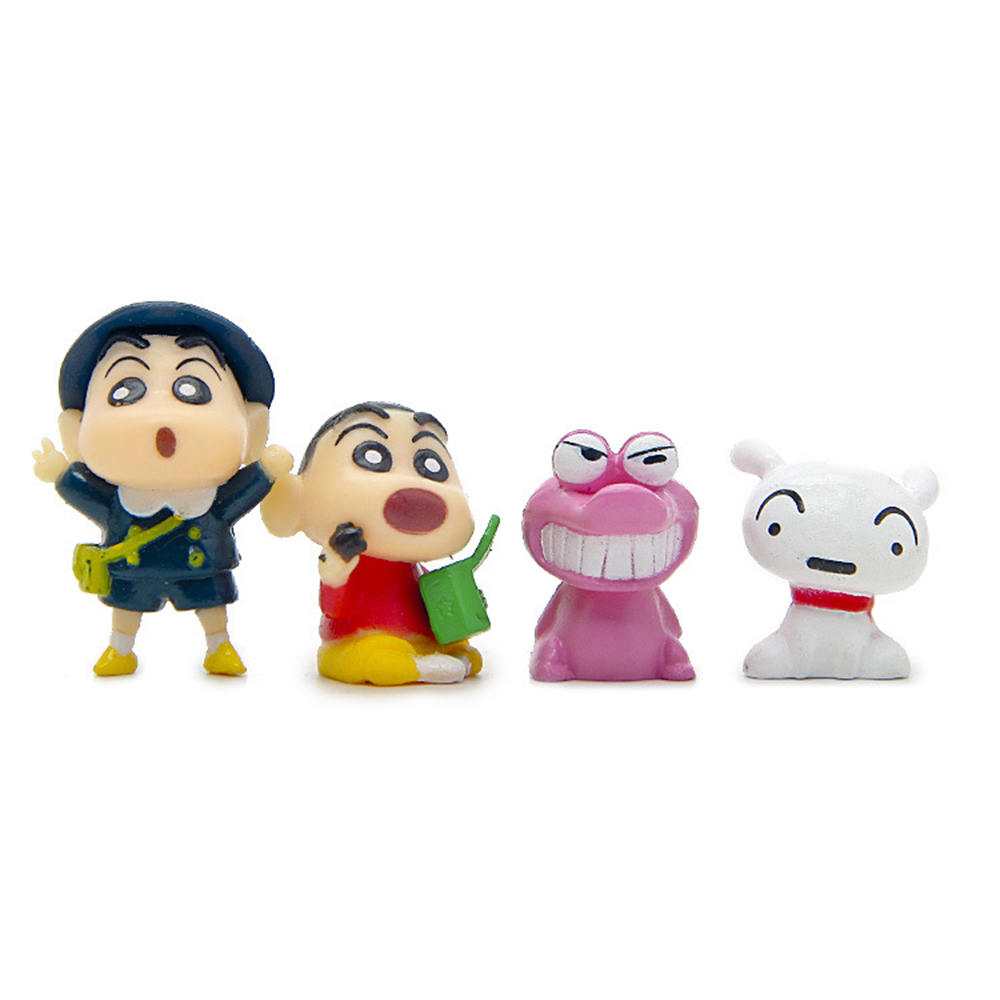 Set 8 Mô Hình Nhân Vật Phim Hoạt Hình Shin-Chan Kiểu Dáng Dễ Thương