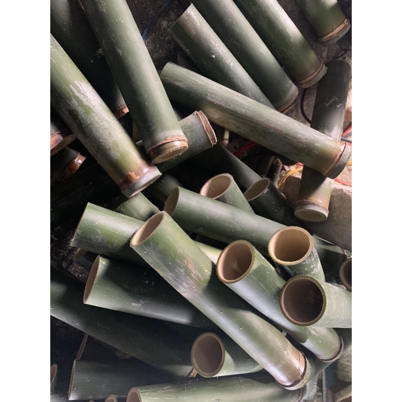 10 ống nứa nướng thịt