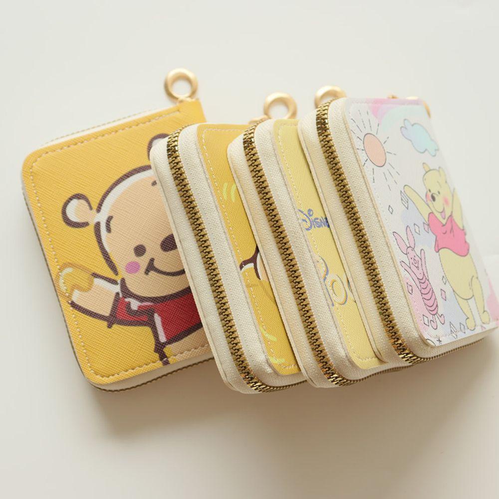 Ví Đựng Tiền Xu Họa Tiết Hoạt Hình Winnie the Pooh Dễ Thương Ốp