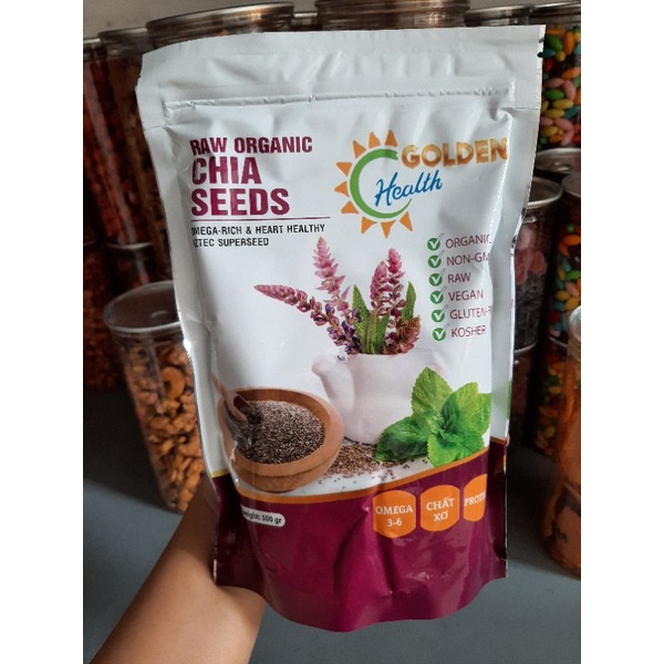 Hạt chia Organic 500gr