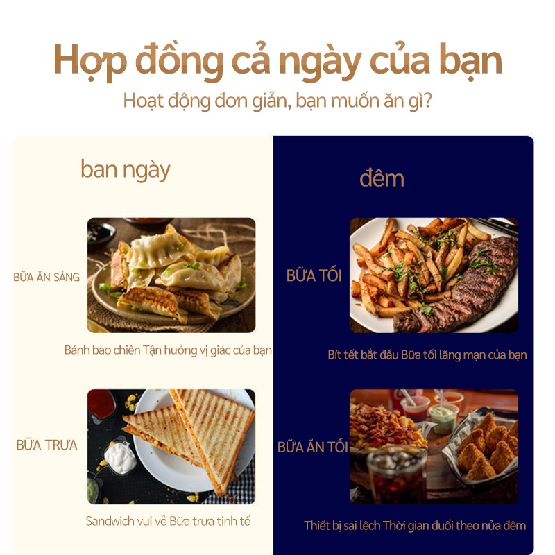 Nồi Chiên Không Dầu Thông Minh Dung Tích Lớn 4L SA2257