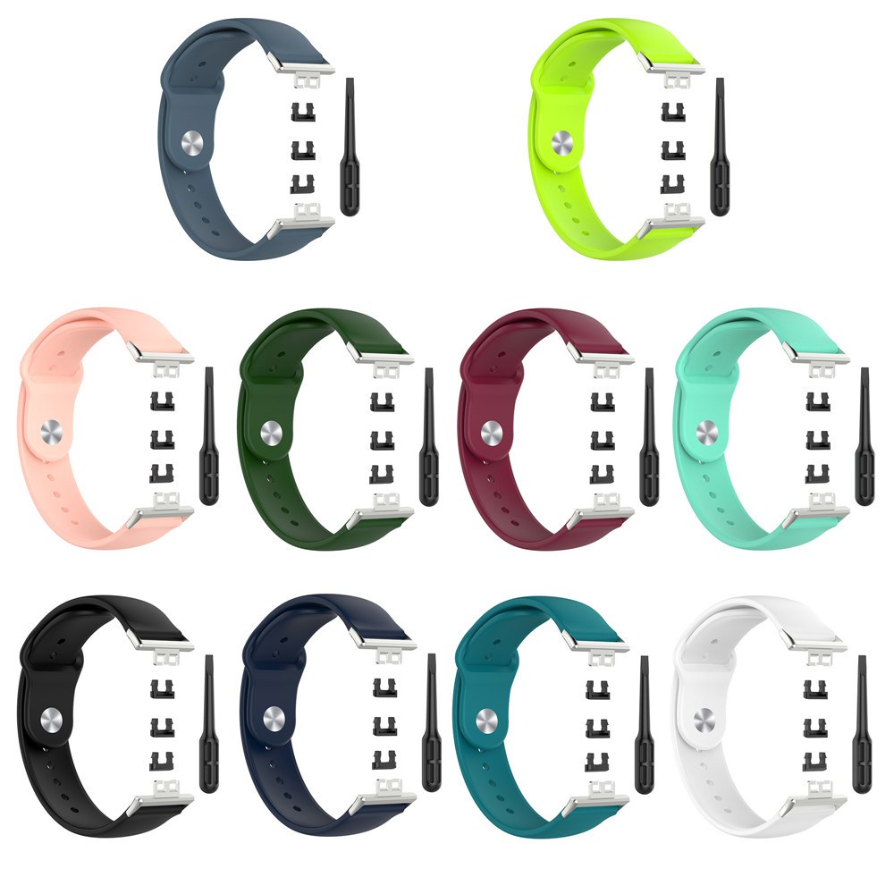 Dây đeo silicone chống nước cho đồng hồ thông minh Huawei Watch Fit