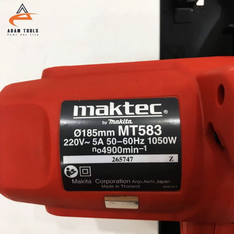 Máy cưa đĩa Maktec MT583 1050W máy khỏe cắt ngọt