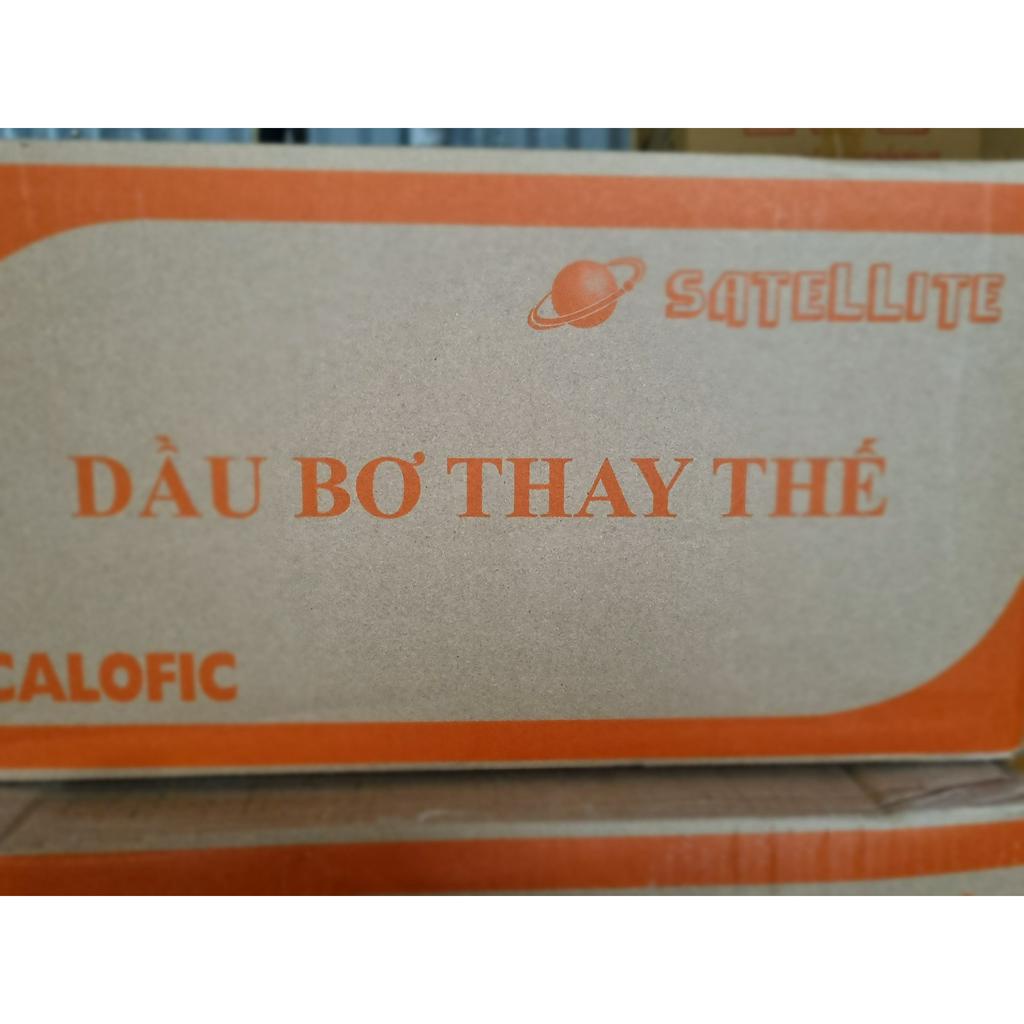 Dầu bơ thay thế Satellite Cái Lân thùng 20kg dùng làm bánh, bắp rang bơ, rang xay cafe...