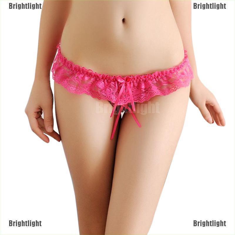 Quần Lót Lọt Khe Phối Ren Quyến Rũ Thời Trang Dành Cho Nữ