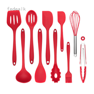 Bộ Dụng Cụ Nấu Ăn Bằng Silicon Chống Dính Tiện Dụng