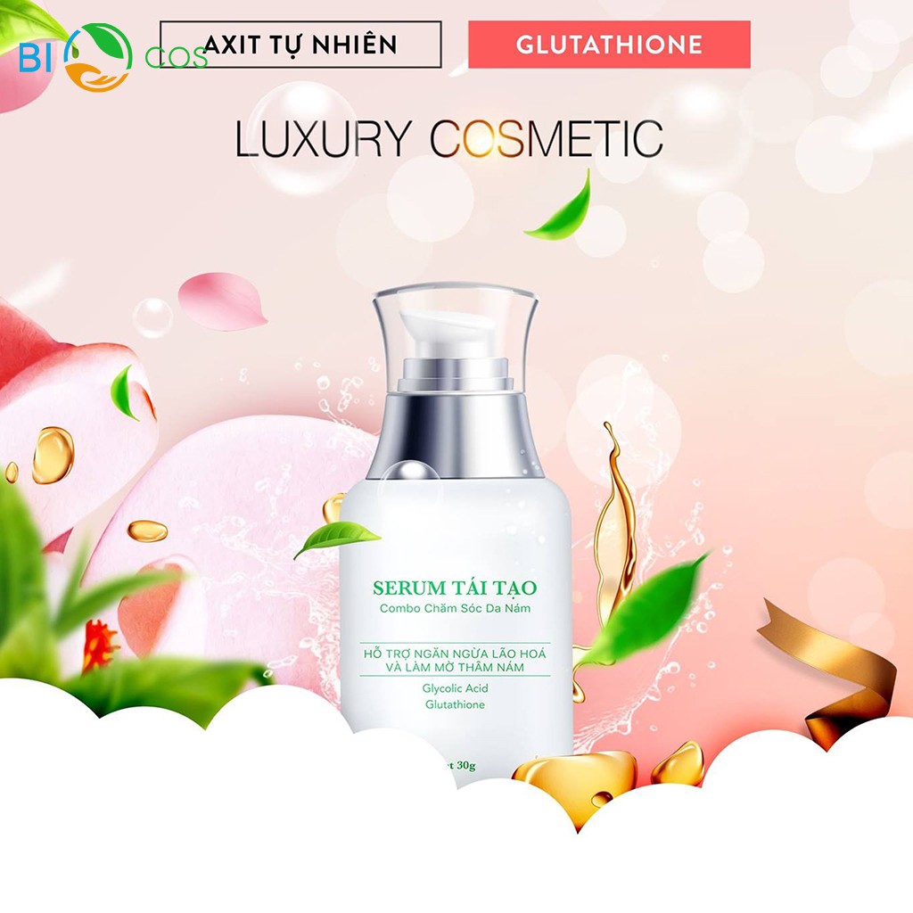 Serum Tái Tạo Da BIOCOS Ngăn Ngừa Lão Hóa Và Làm Mờ Vết Thâm 30g | BigBuy360 - bigbuy360.vn
