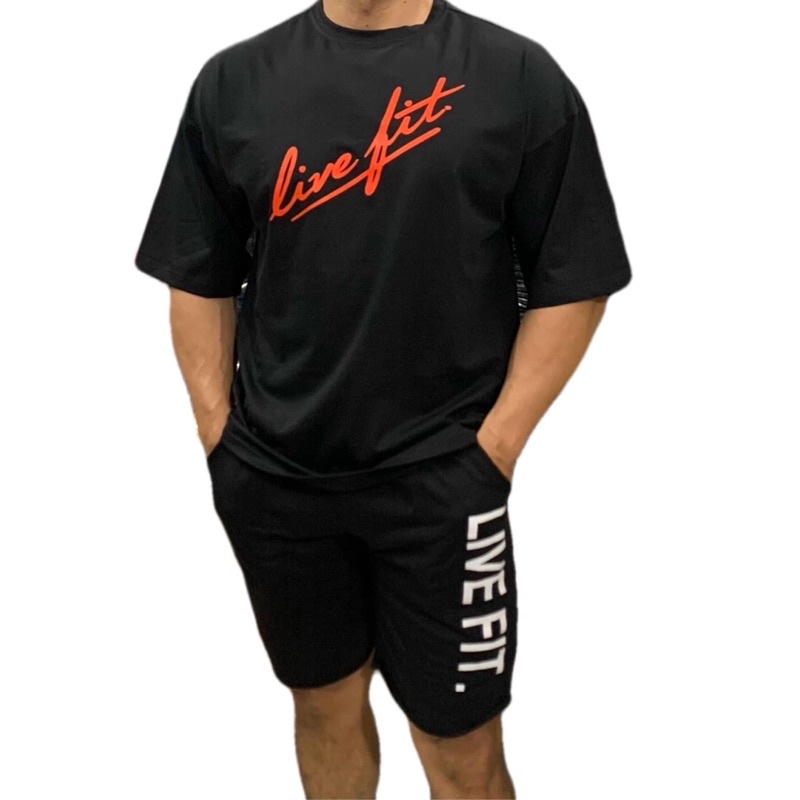Áo Phông OverSize LIVEFIT SIÊU THOÁNG MÁT  SIÊU BỀN DÀNH CHO GYMMER 100% COTTON