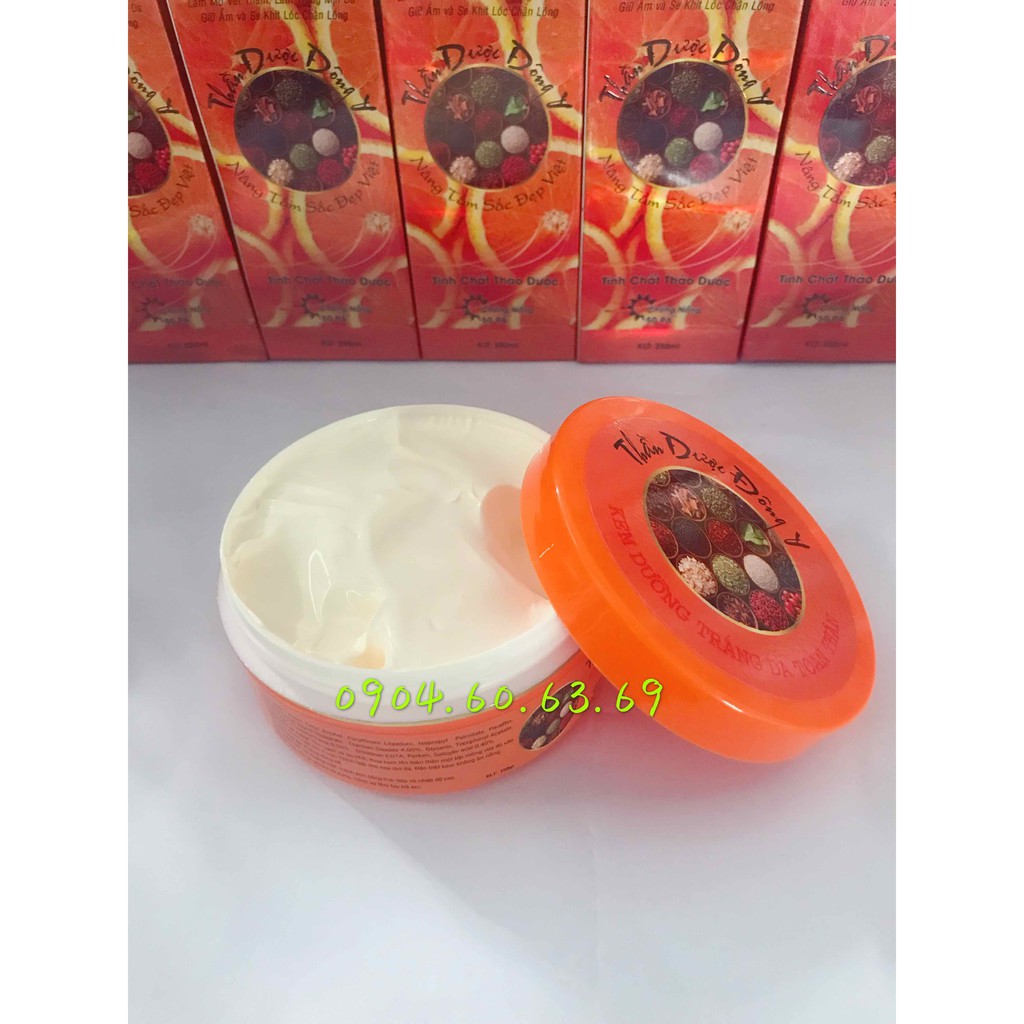 Kem Dưỡng Trắng Da Toàn Thân 150g THẦN DƯỢC ĐÔNG Y