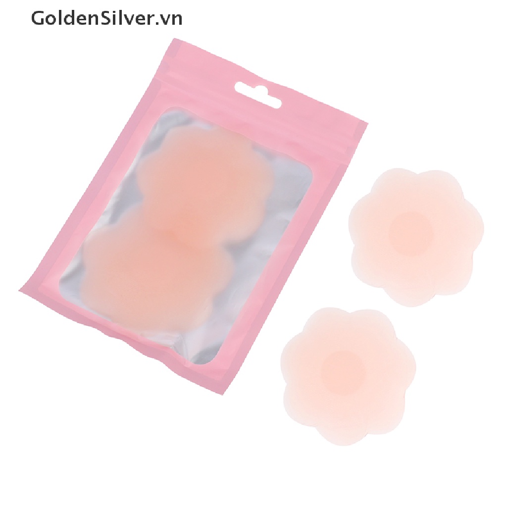 Set 2 / 4 Cặp Đệm Silicone Vô Hình Tái Sử Dụng Được