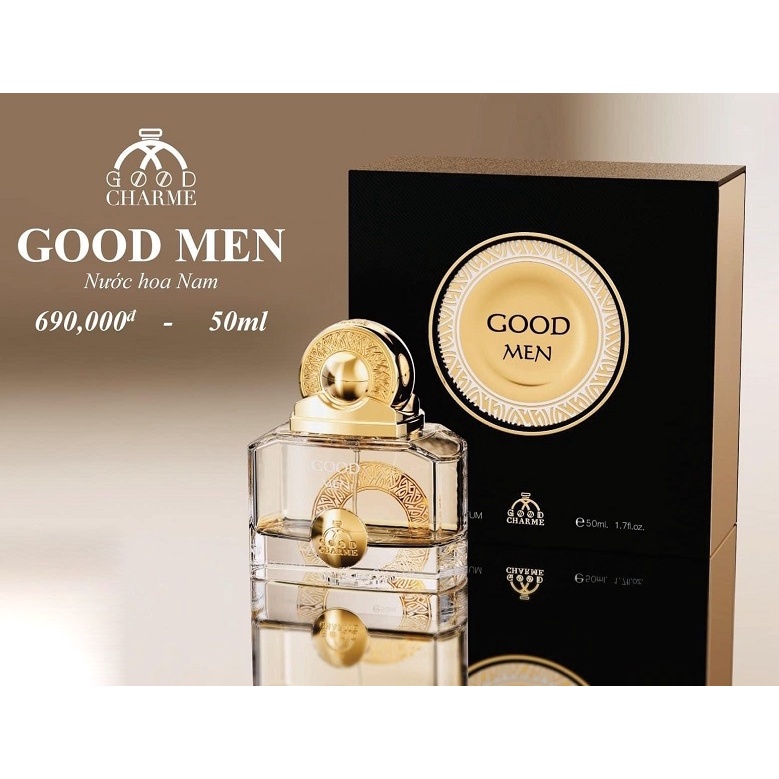 Nước hoa nam Good Men vàng – SANG TRỌNG, NAM TÍNH  - Nước hoa chính hãng