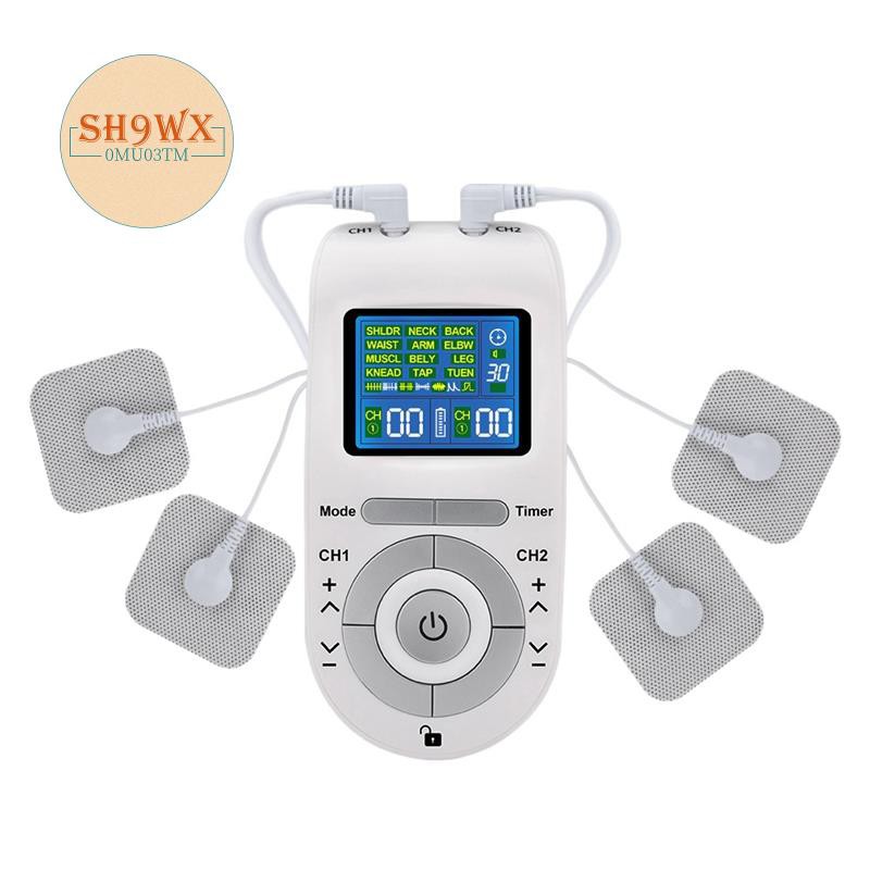 12 Programs TENS Body Massager Digital Acupuncture EMS Therapy Device Electric Pulse Machine Muscle Stimulator