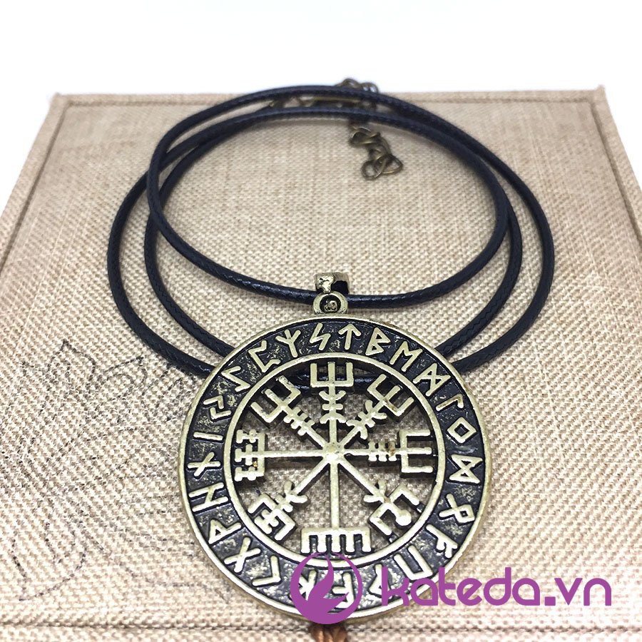 ( Tặng Hộp Gấm ) Mặt đồng tiền Thái Lan Amulet.