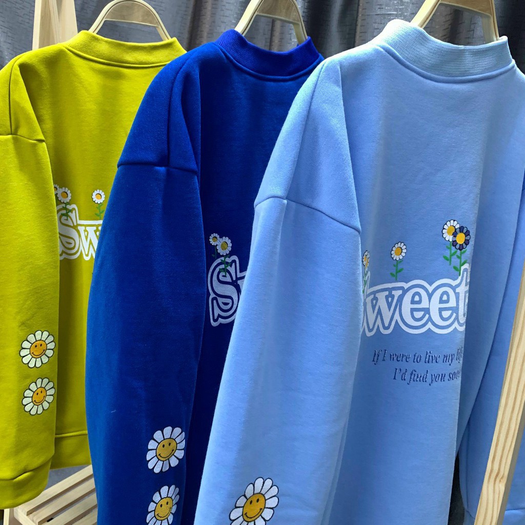 Áo Khoác Hoodie Bông Cúc Cadigan Unisex_KN09