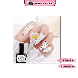 Sơn top trứng cút hiệu ứng đẹp cho thợ nail design