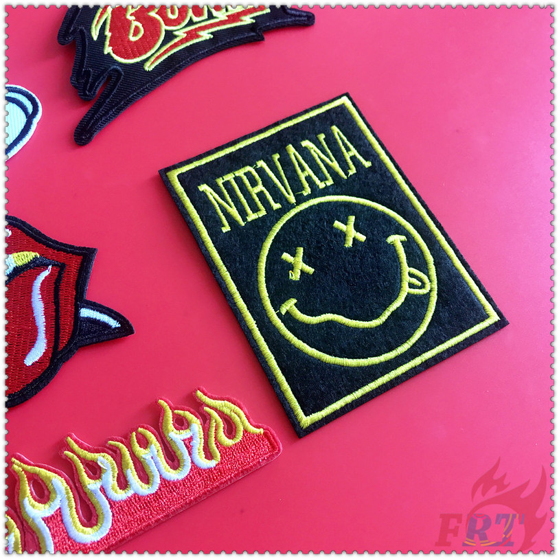 1 Sticker Ủi Thêu Hình Nhóm Nhạc Rock