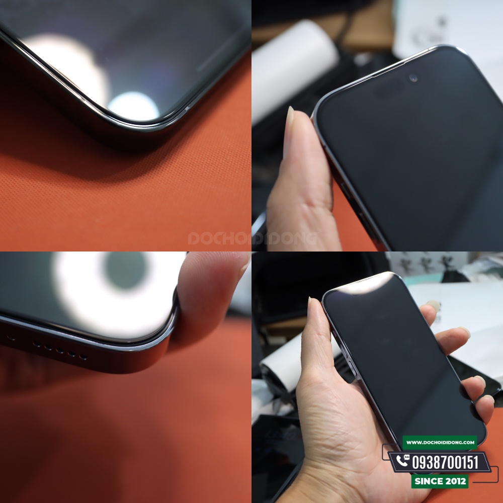 Miếng Dán Cường Lực Trong Suốt Kingbull Mipow Cho IPhone 14 - 14 Plus - 14 Pro - 14 Pro Max