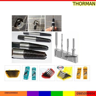 Bộ Mở Ốc Vít Gãy mũi lấy ốc gãy mũi taro chính hãng Total Ingco Licota Tolsen