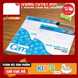 GIẤY KIỂM TRA KẺ NGANG CẤP 2 CAMPUS