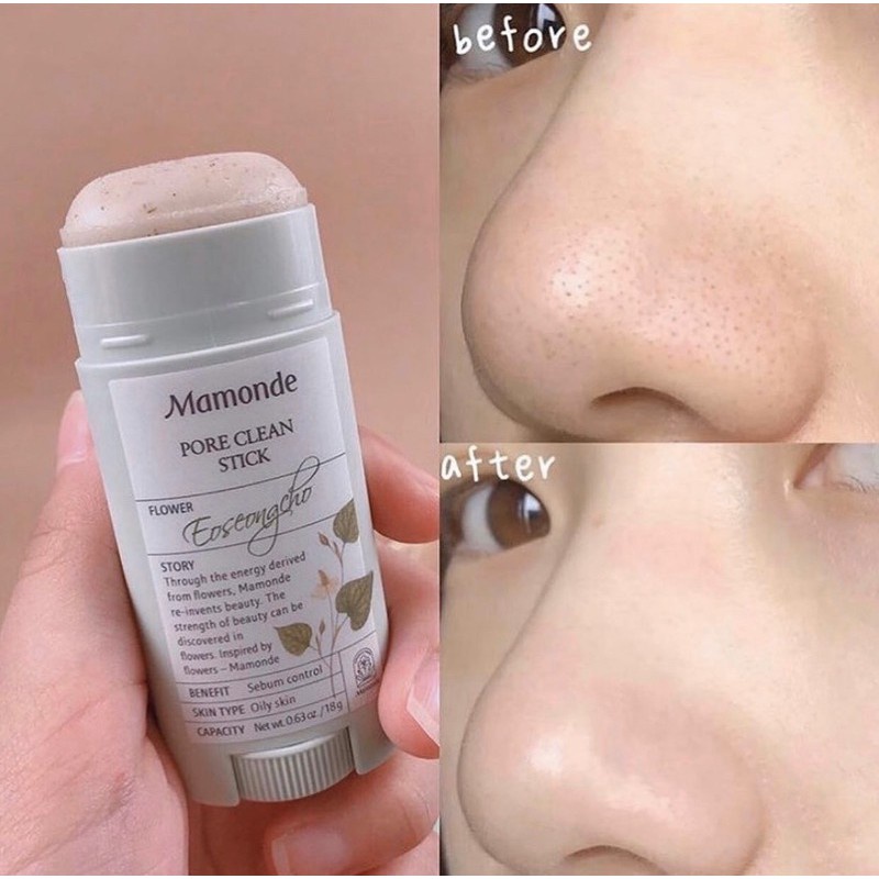 Thanh Lăn Mụn Đầu Đen Mamonde 18g