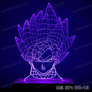 Đèn ngủ 3D hình Songoku