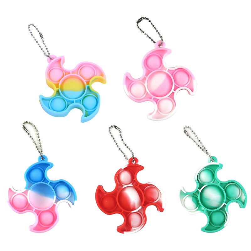 1 Móc Khóa Có Đồ Chơi Bóp Giảm Căng Thẳng