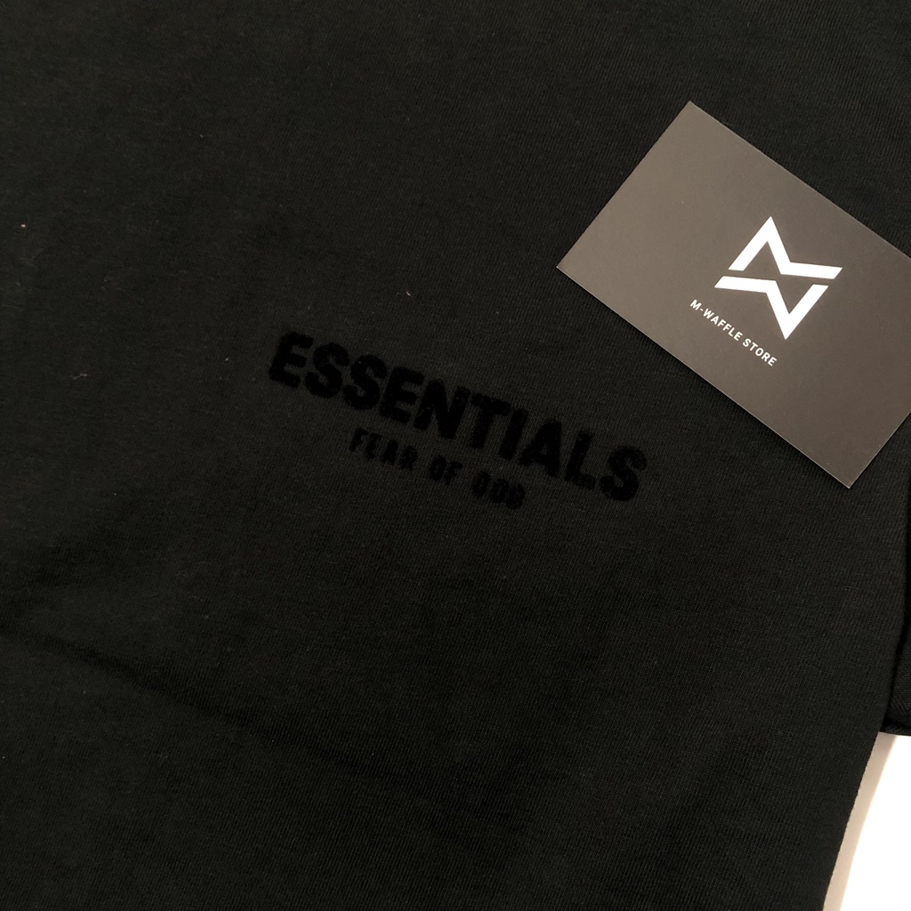 Áo Thun Tee FOG ESSENTIALS Season 2022 - Logo Vải Nhung