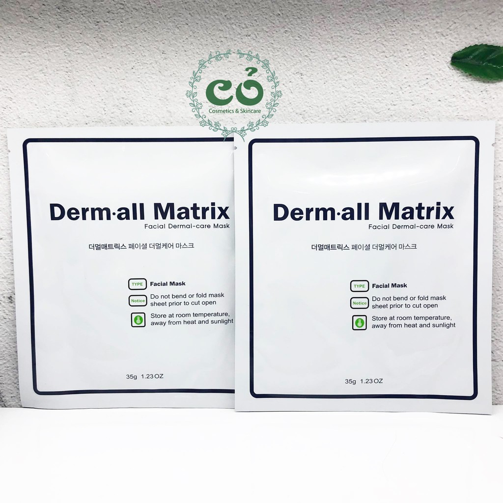 Mặt Nạ Derm All Matrix Facial Dermal-Care Mask