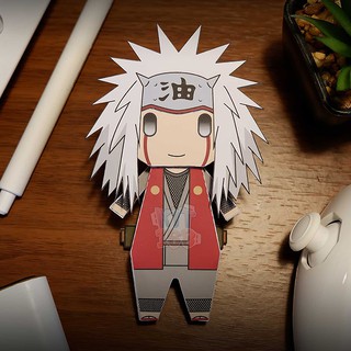 Mô hình giấy Anime Chibi Jiraiya - Naruto