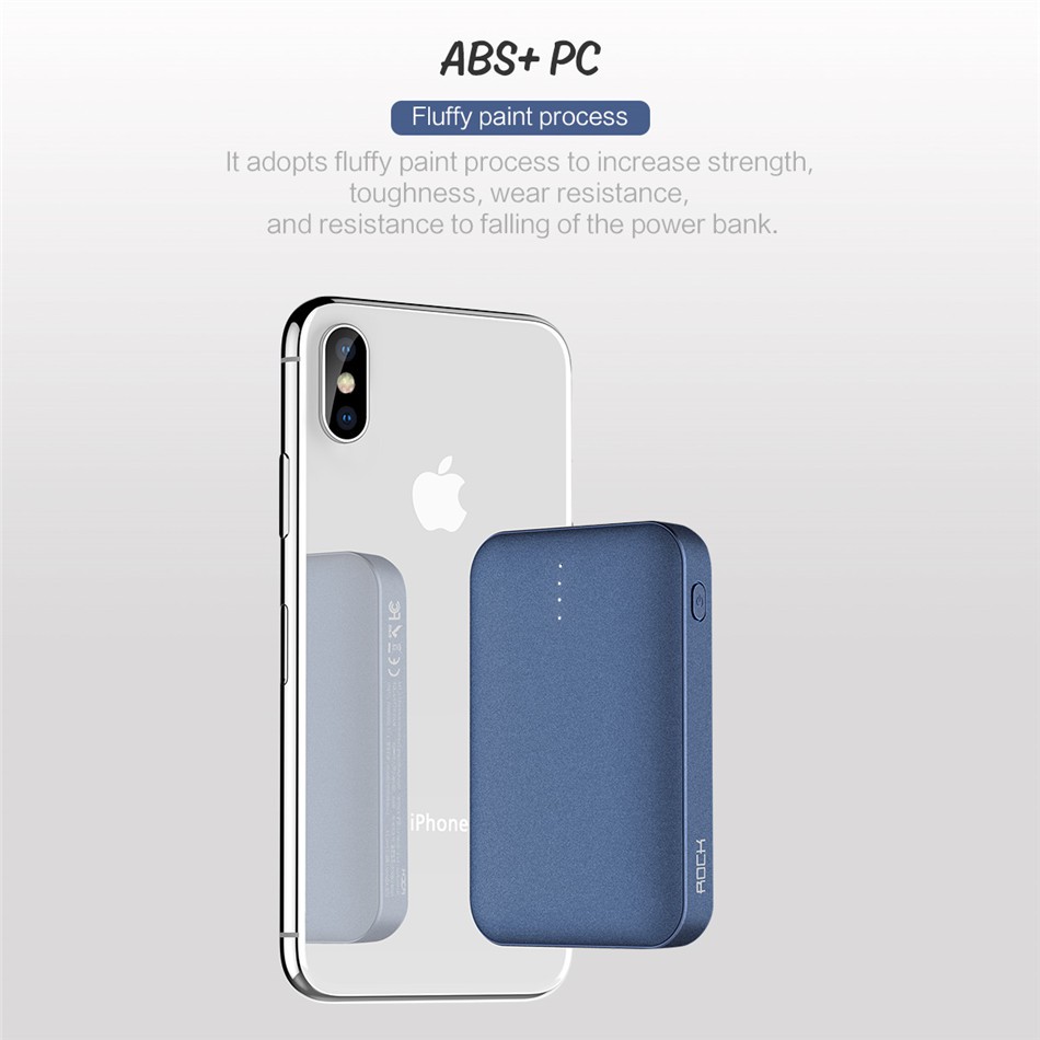 [CHÍNH HÃNG] Sạc Dự Phòng 10.000mAh Siêu Nhỏ ROCK P51 Mini , Bền, Đẹp Bảo Hành 12 Tháng 1 Đổi 1 | BigBuy360 - bigbuy360.vn
