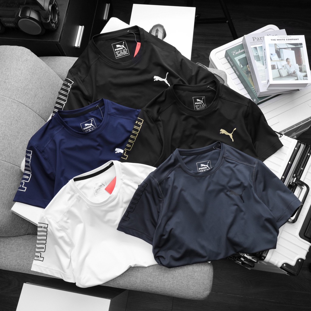 Áo Tập Gym Nam P.U.M.A. Thể Thao Vải Thun Lạnh