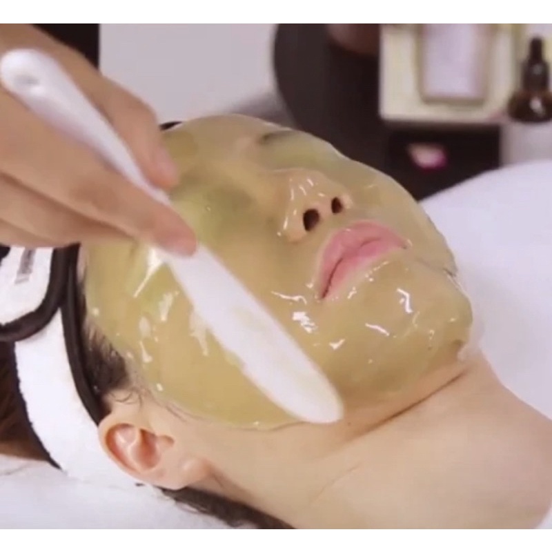 Fullset Dermabell Luxury Seaweed Modelling Mask mặt nạ phục hồi da kèm dụng cụ chiết xuất tảo biển