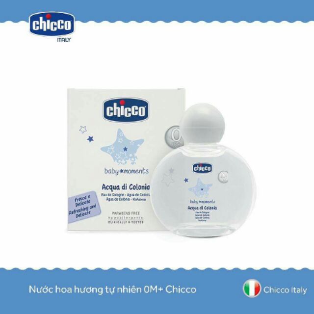 Nước hoa cho bé hương tự nhiên 0M+ Chicco