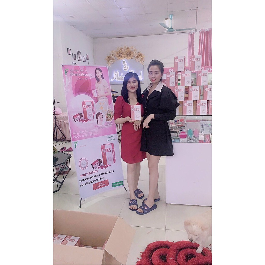 Nine's Beauty trắng da, mờ nám, giảm nếp nhăn (Hộp 30 Viên) | BigBuy360 - bigbuy360.vn