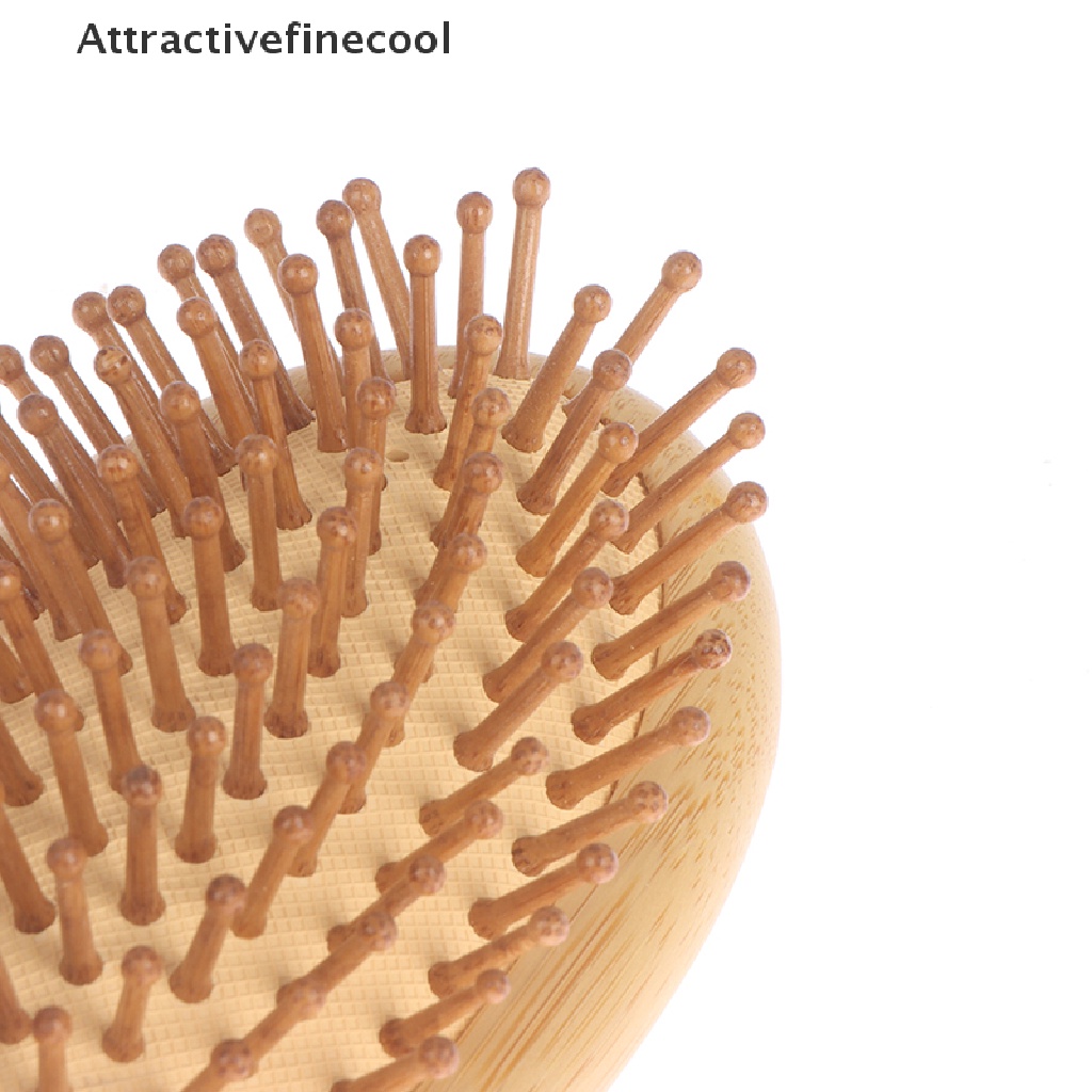 Lược Chải Tóc Massage Da Đầu Bằng Tre