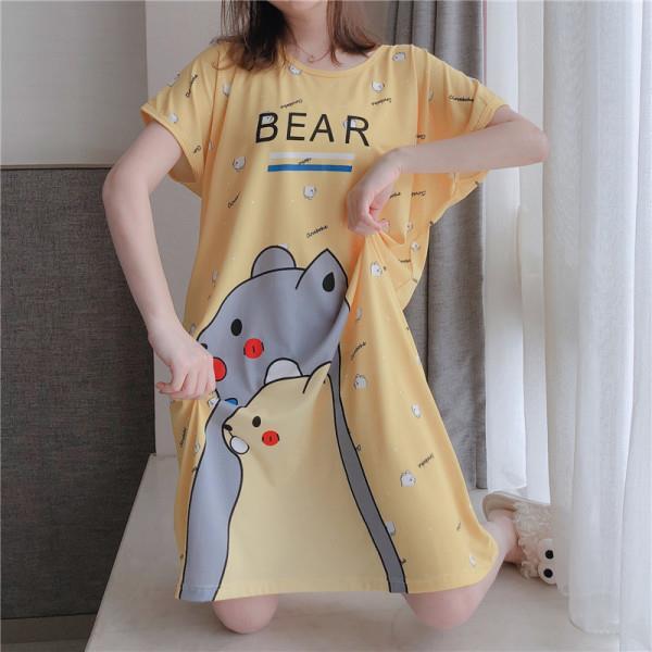 Pajamas mỏng dáng rộng Size lớn thời trang mùa hè hàn quốc dành cho phụ nữ mang thai | BigBuy360 - bigbuy360.vn