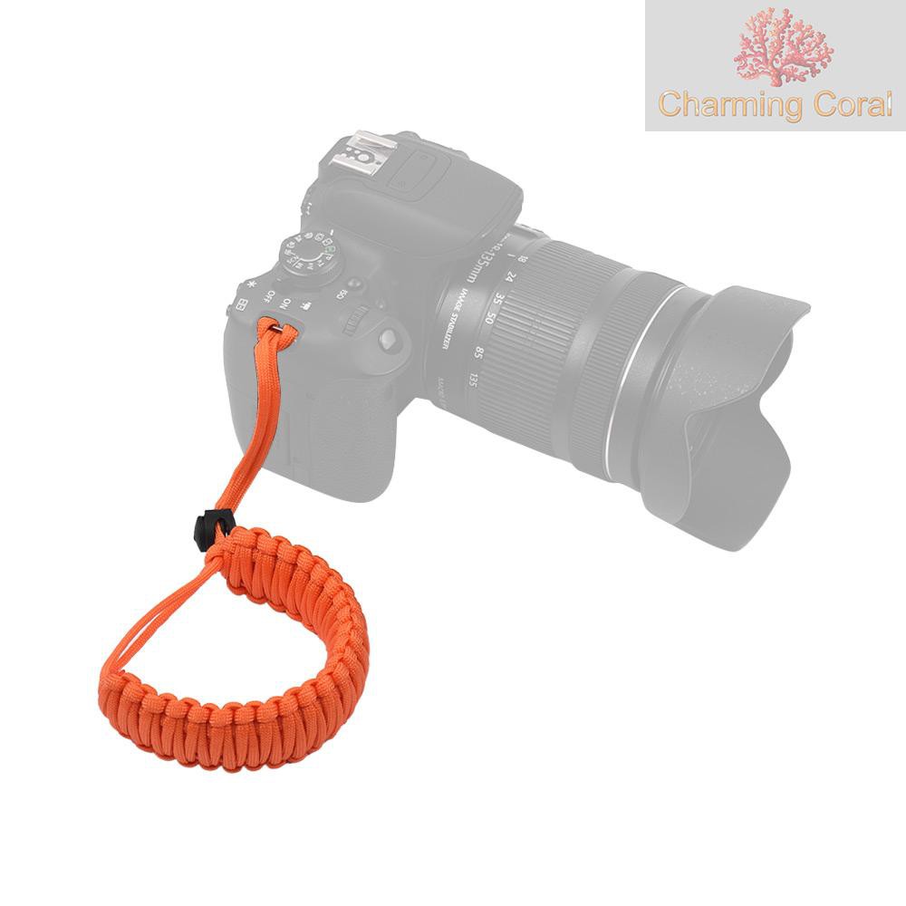 CTOY Adjustable Braided Paracord Camera Wrist Strap Lanyard for Canon Nikon Sony DSLR ILDC Cameras Binoculars | BigBuy360 - bigbuy360.vn