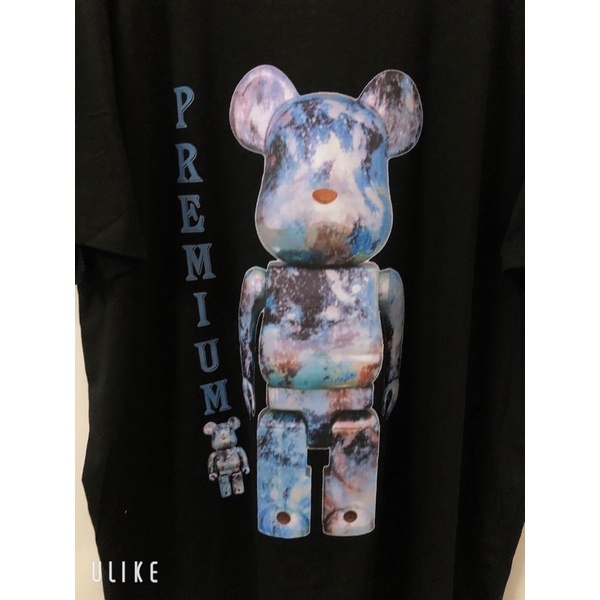 Áo thun tay lỡ cổ tròn gấu Bearbrick Premium hot trend summer 2022 unisex basic dáng oversize nam nư cotton ZAHA SIÊU RẺ
